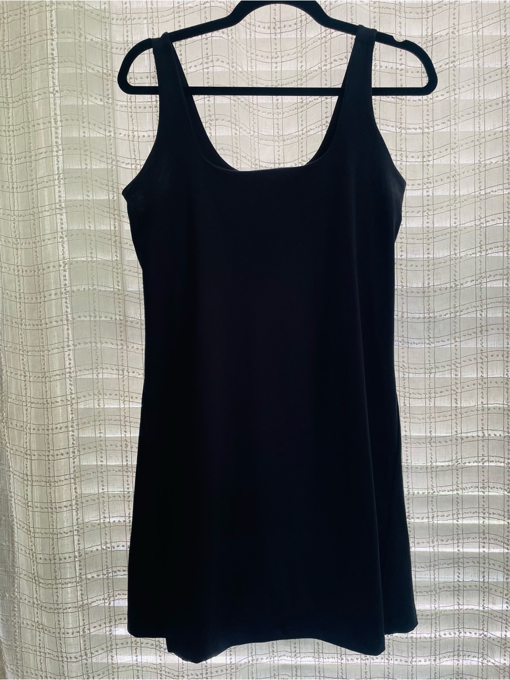 Old Navy Active Powersoft Black Scoop-Neck Tank Mini Dress